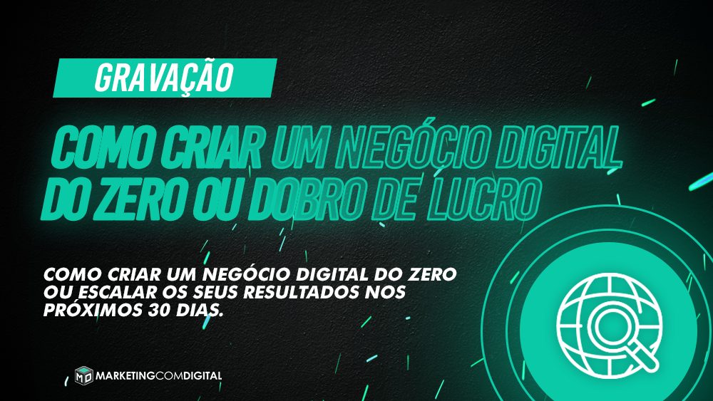 Como Criar Um Negócio Digital do ZERO ou Dobro de Lucro