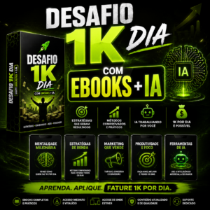 Desafio 1k Dia com Ebooks + IA